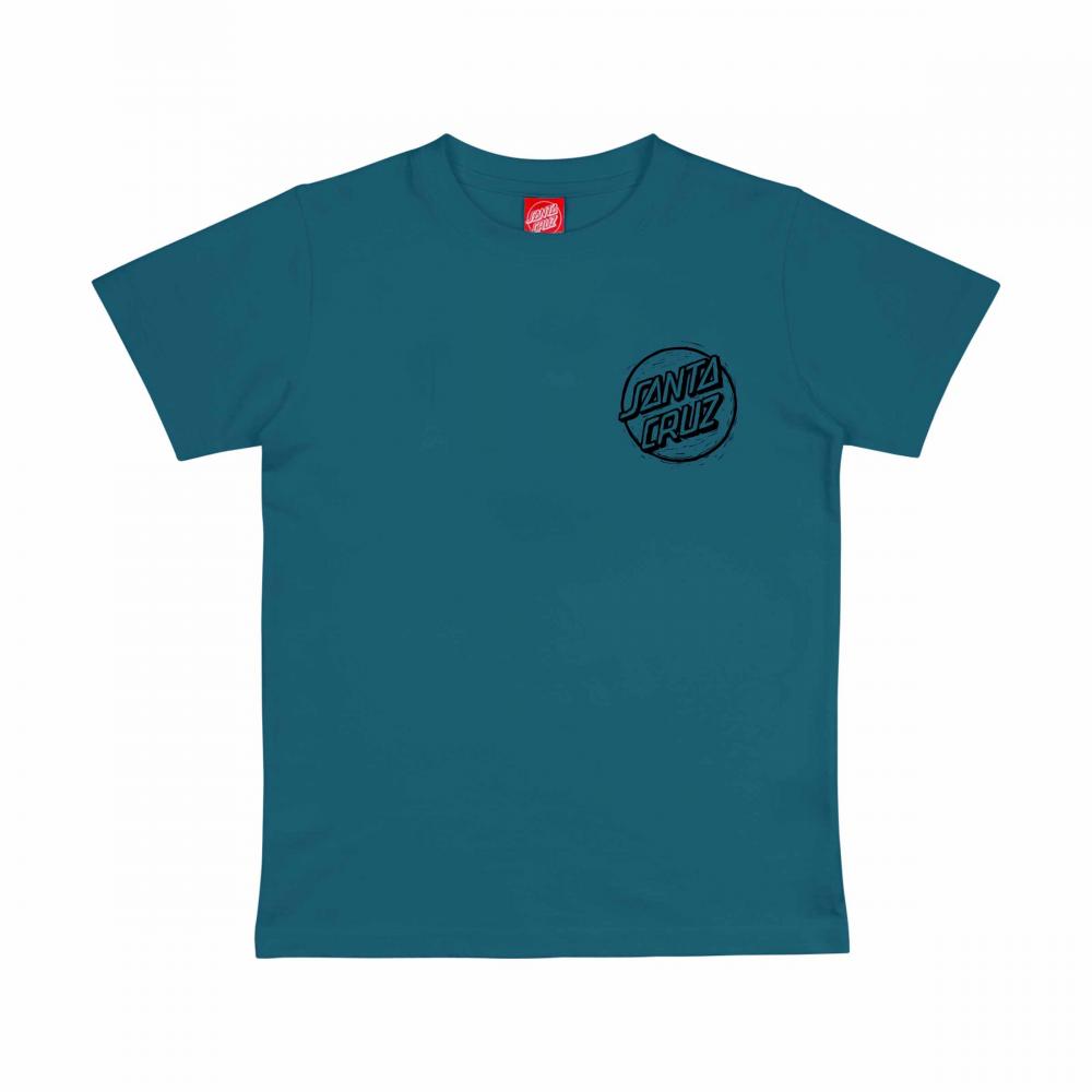 Santa Cruz - Kids Stamped Opus -  Teal Blau