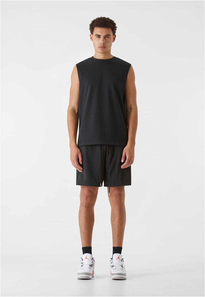 TB 501  Sense Essential Mesh Shorts Black