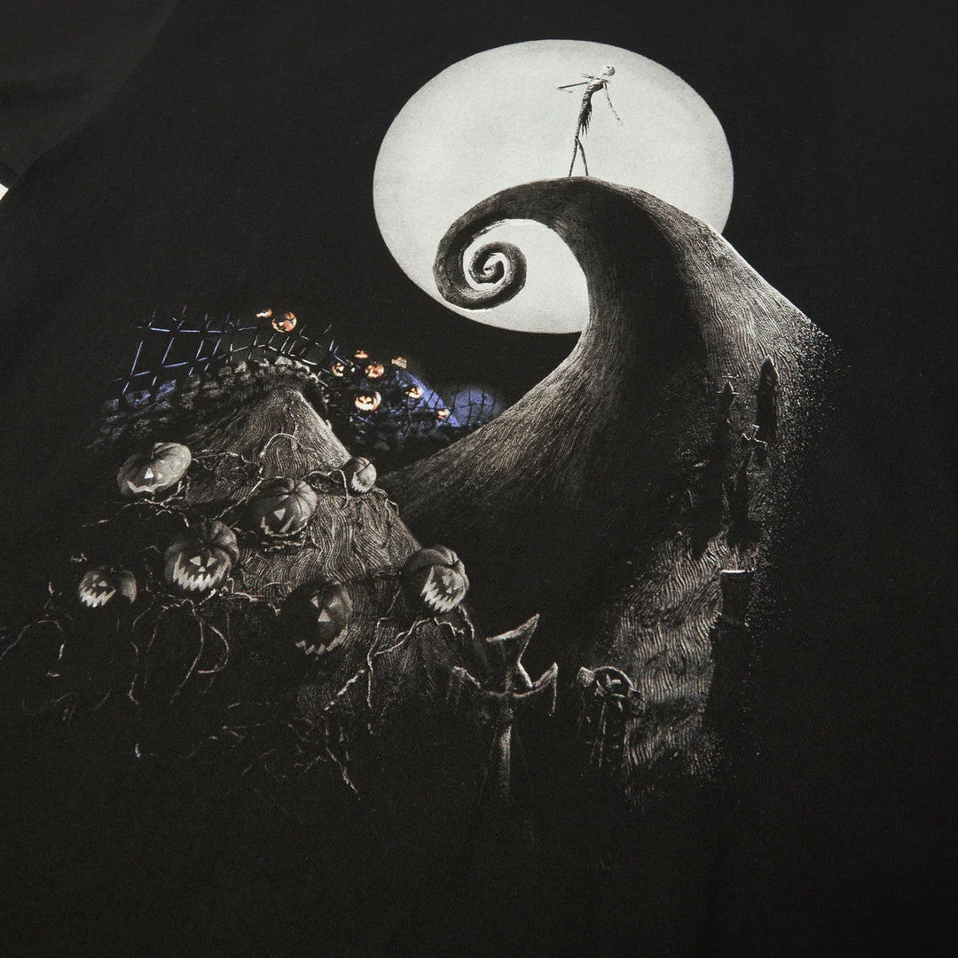 HUF x Nightmare Before Christmas Spiral Hill T-Shirt
