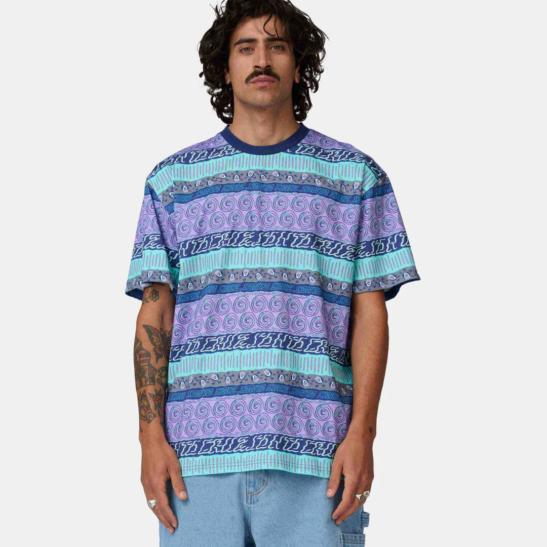 Santa Cruz Heights T-Shirt - Winkvertigo Blau
