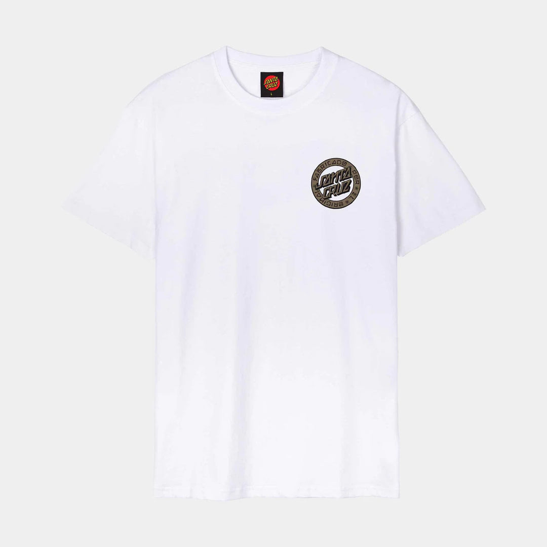 Santa Cruz Loco Dot T-Shirt - Weiß