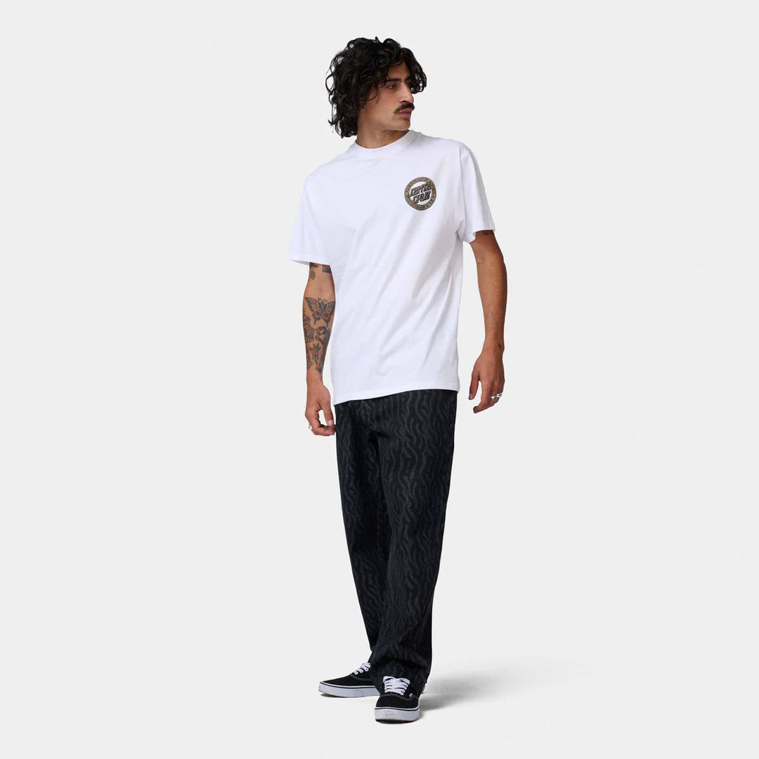 Santa Cruz Loco Dot T-Shirt - Weiß