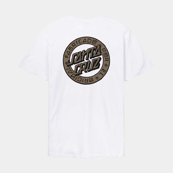 Santa Cruz Loco Dot T-Shirt - Weiß