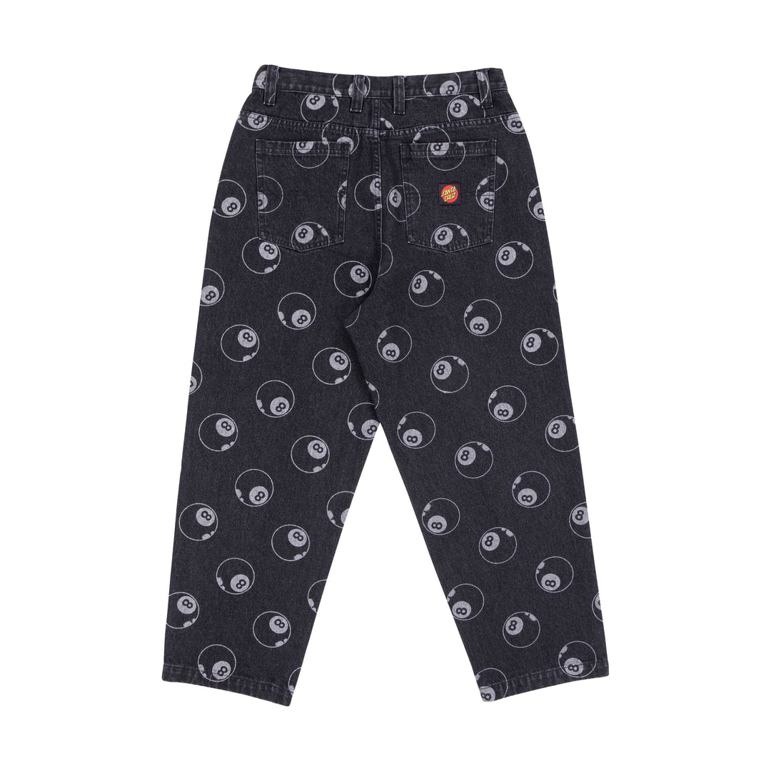 Santa Cruz Big Pant Eighth Planet Black Washed
