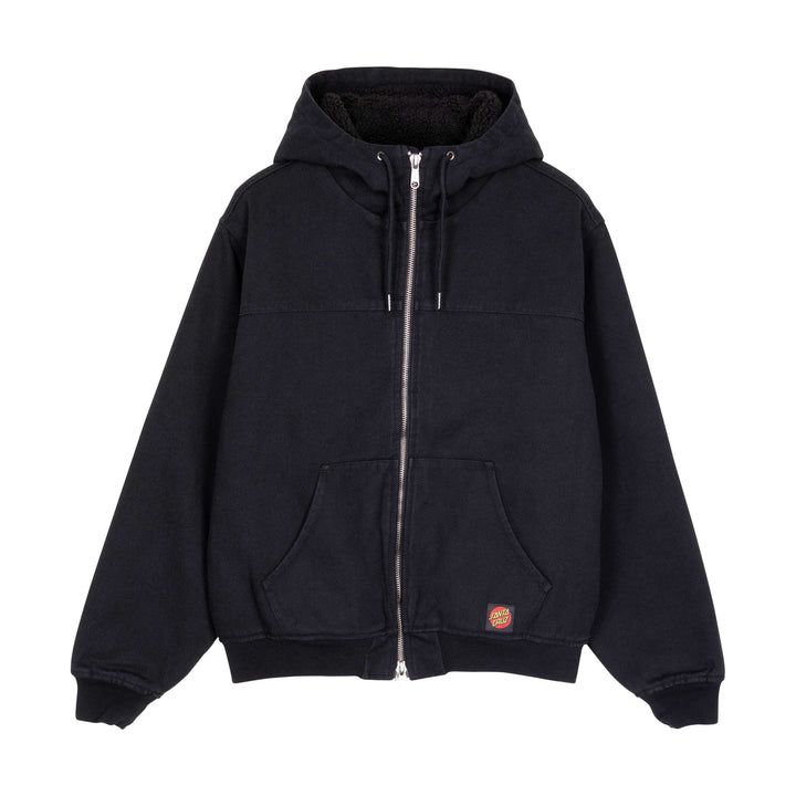 Santa Cruz Ember Burnt Opus jacket Black Washed