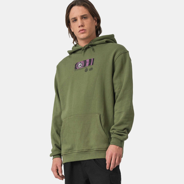 Santa Cruz Roskoop Dissect Strip Hood Dark Moss