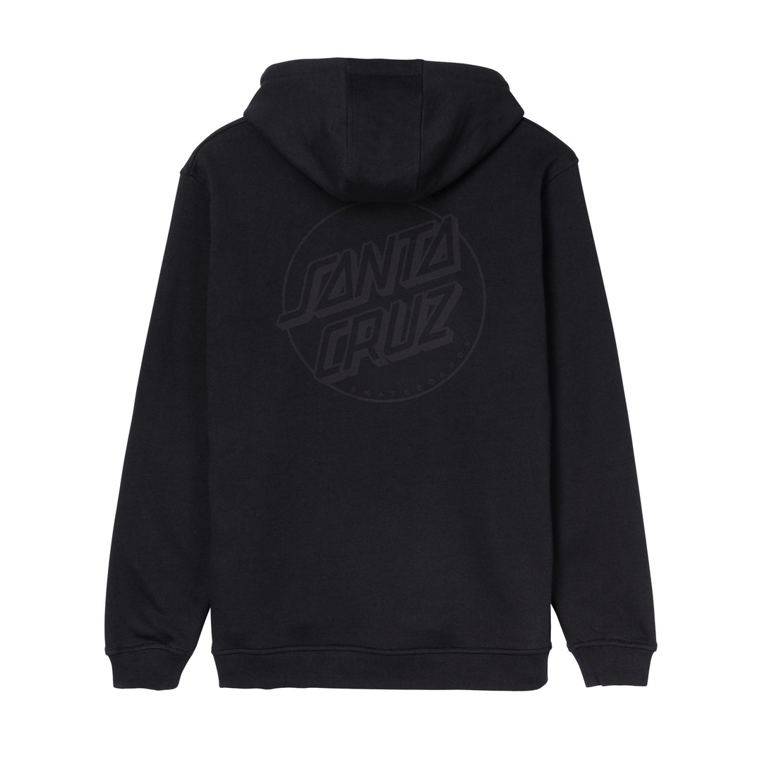 Santa Cruz tonal opus dot stripe hood Black