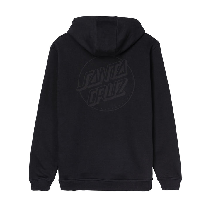 Santa Cruz tonal opus dot stripe hood Black