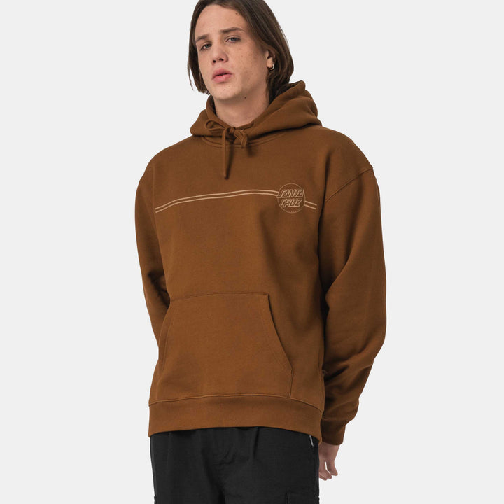 Santa Cruz tonal opus dot stripe hood Chestnut