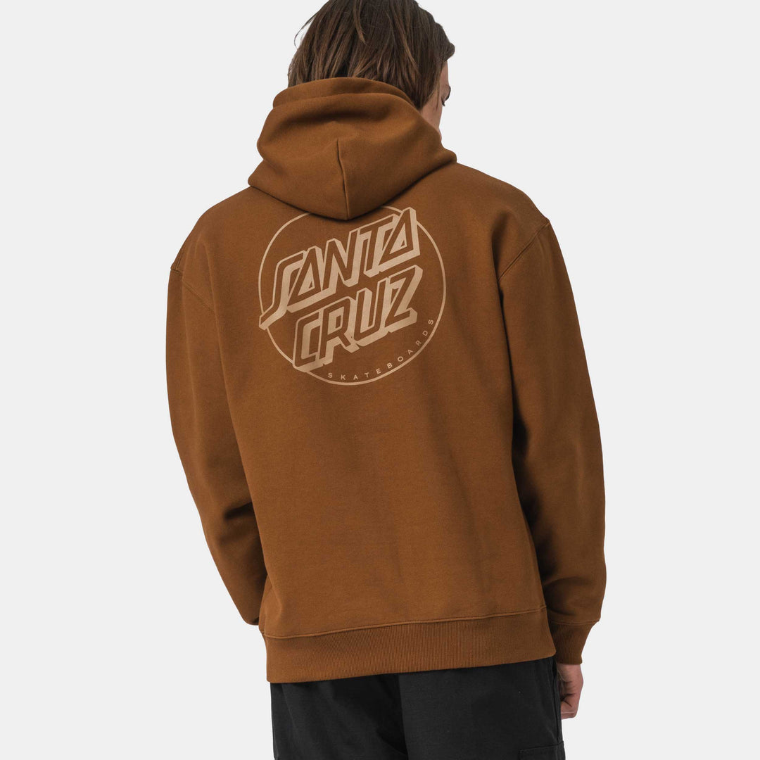 Santa Cruz tonal opus dot stripe hood Chestnut