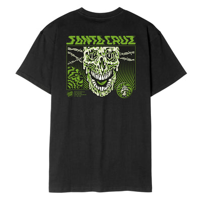 Santa Cruz Toxic Skull T-Shirt - Black