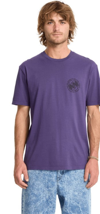 Volcom Circlepalm T-Shirt - Dark purple