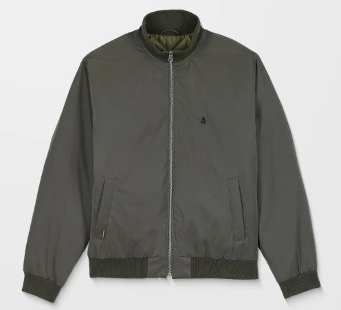 Volcom Damerman Bomberjacke - Rinsed Black