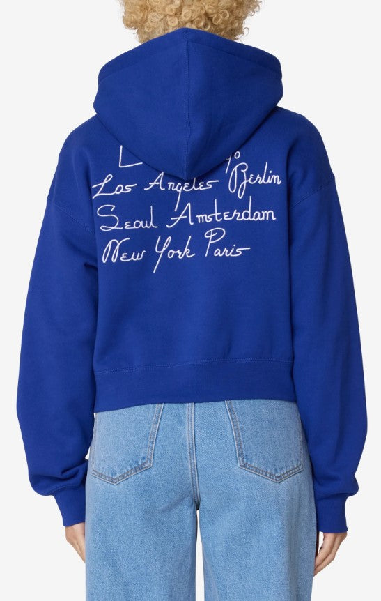 Obey CITIES KURZER PULLOVER Blue