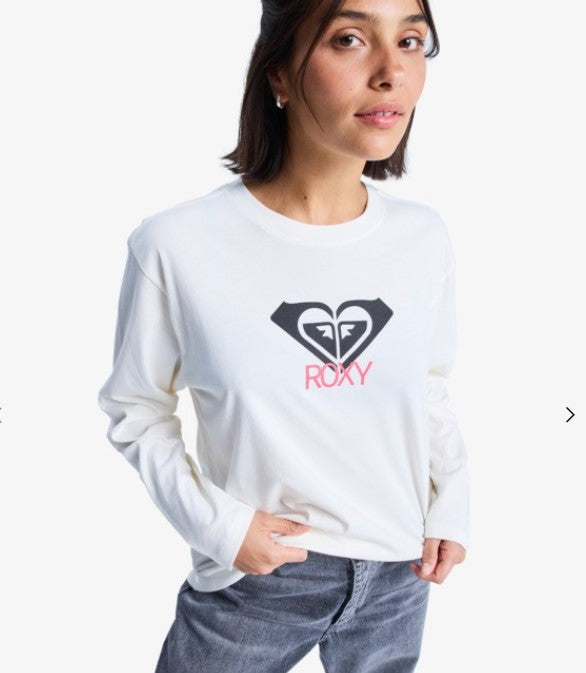 ROXY Hangloose Art - Longsleeve WB50 White