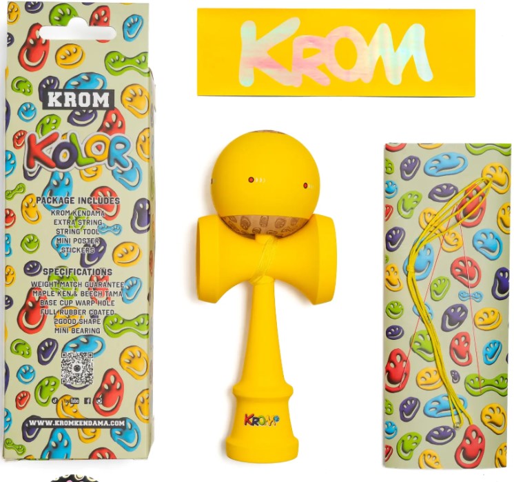 KROM Kolor Kendama - Gelb