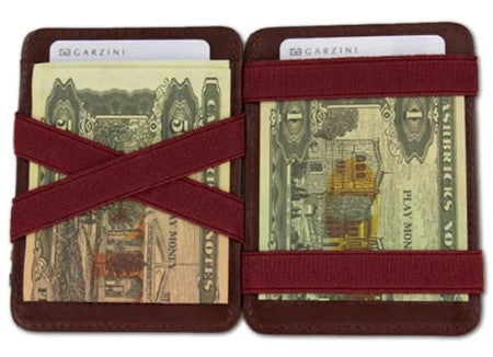 Garzini / Hunterson Urban Magic Coin Wallet -  Burgundy