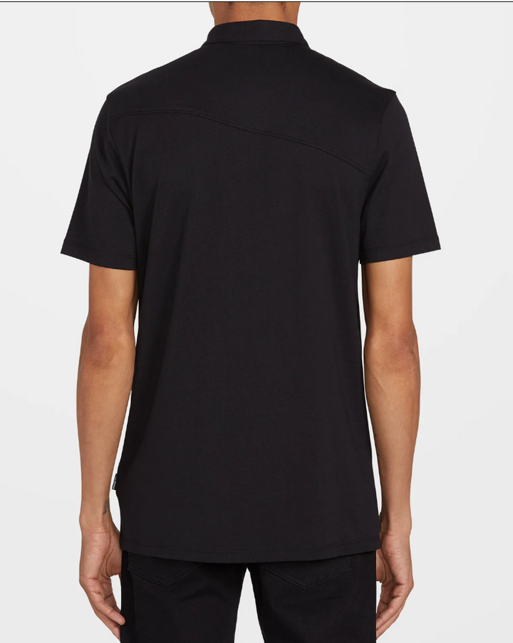 Volcom WOWZER POLO Shirt Hemd - BLACK