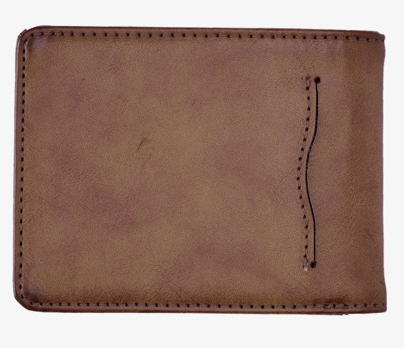 Quicksilver Slim Rays - Zweifach faltbares Portemonnaie Braun