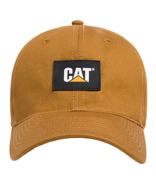 CAT Logo Label Unstructured Cap - Bronze