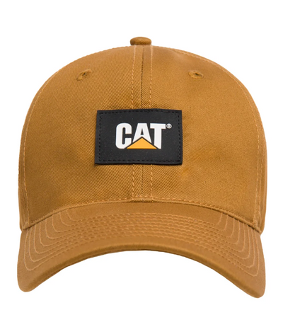 CAT Logo Label Unstructured Cap - Bronze