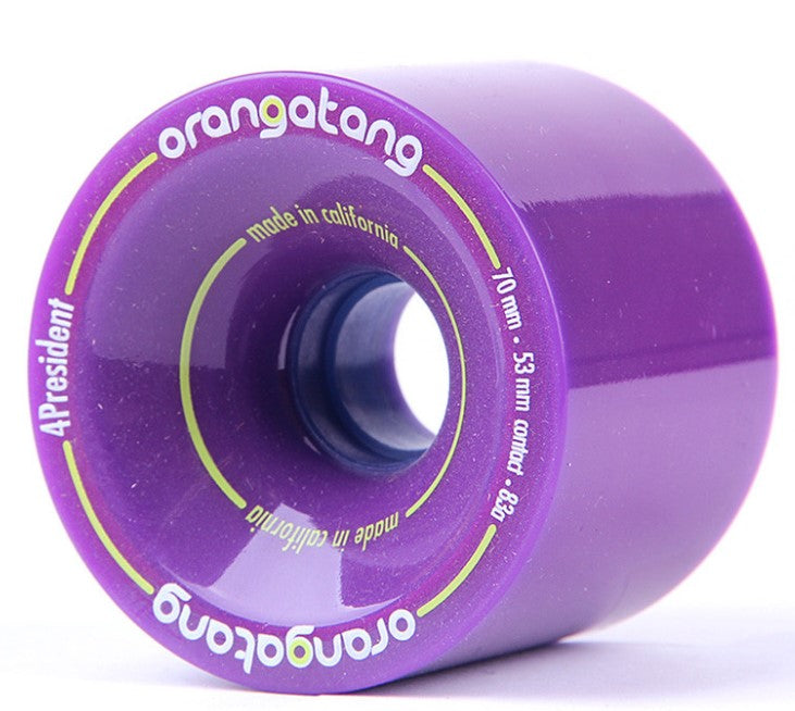 Orangatang 4 President 70mm 77a - Purple – YO-C