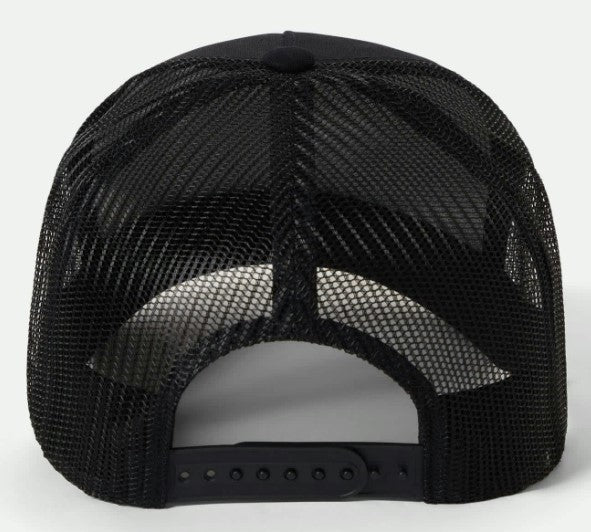 Brixton Danford Netplus Trucker Cap - Black