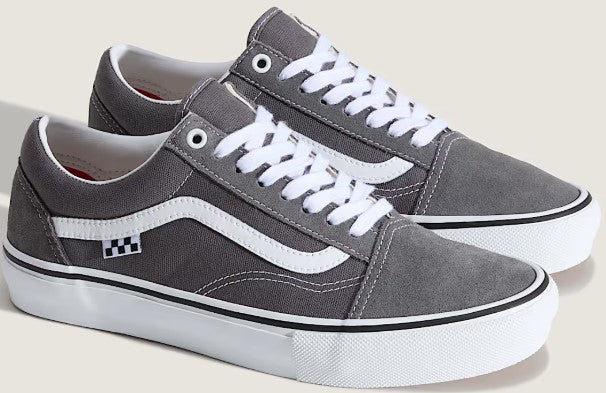 Vans Old Skool Skate Pro - Pewter / White