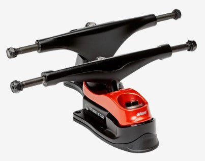 Globe Slant Surf Skate Trucks - Black/Red