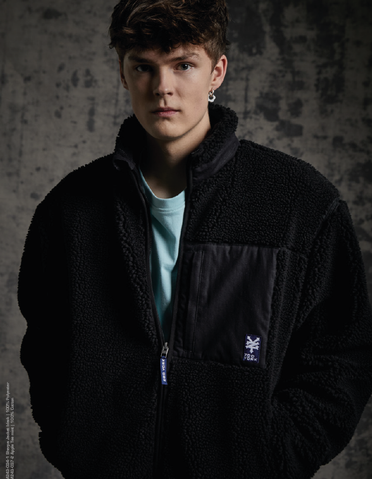 Zoo York Sherpa Jacke Teddy - Black