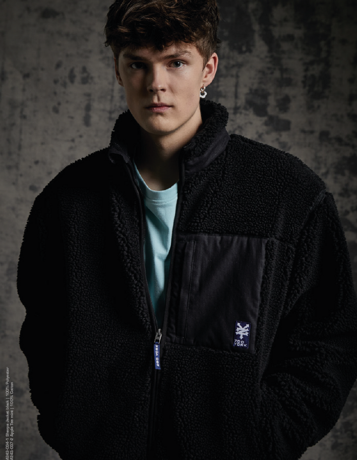 Zoo York Sherpa Jacke Teddy - Black