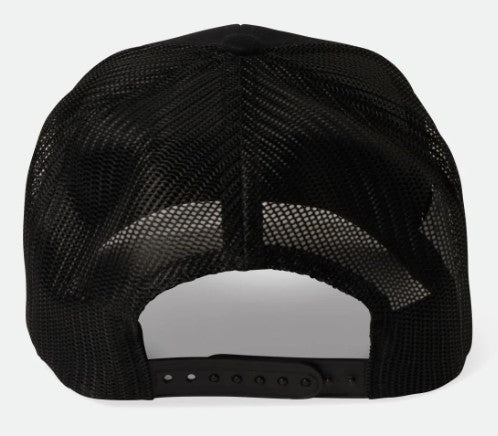 Brixton  Regal Netplus Trucker Hat Cap - Black