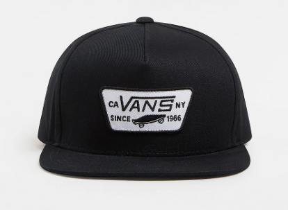 Vans Full Patch Snapback Cap - Schwarz
