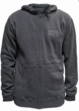 Ripcurl Horizion Zip Made for Zip Hoodie - Washed Black