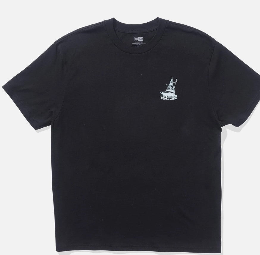Salty Crew Vessel Classic T-Shirt - Black