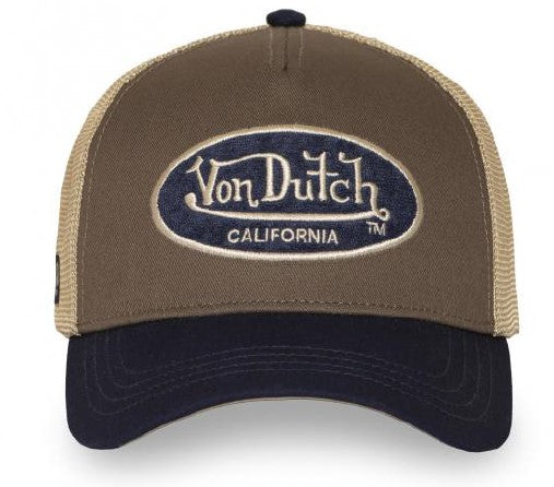Von Dutch Baseball Cap - Terry 11 Dunkel Olive