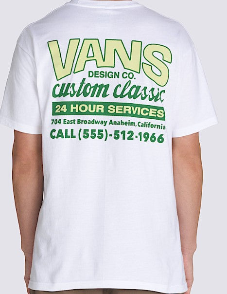 Vans Shop Front T-Shirt - White