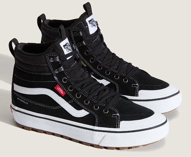 Vans Sk8-Hi Waterproof Winter Insulated Schuhe - Black / White