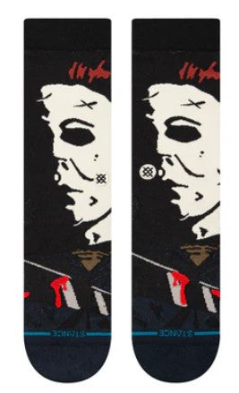 Stance MICHAEL MYERS CREW SOCKEN Navy