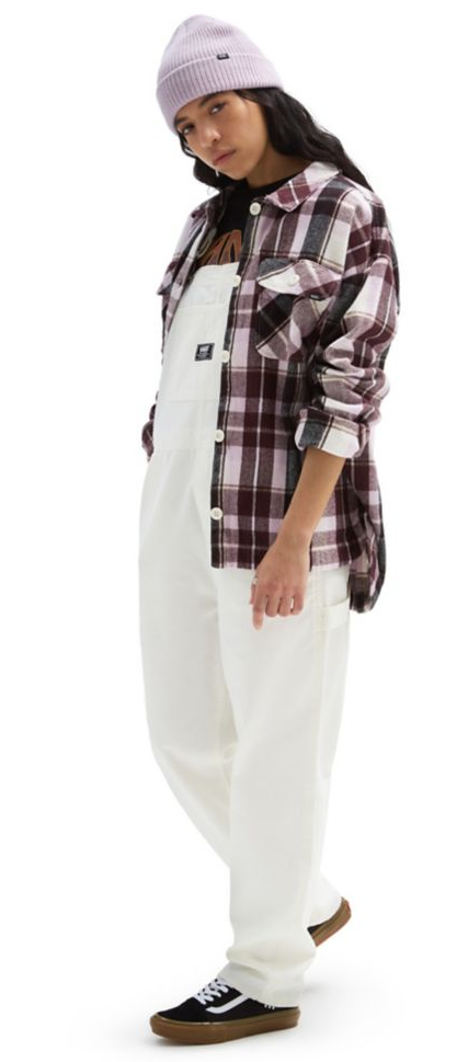 VANS Gewebte Eliza OS Hemdjacke - Fudge Lila