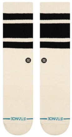 Stance BOYD COSY CREW SOCKEN Black/White