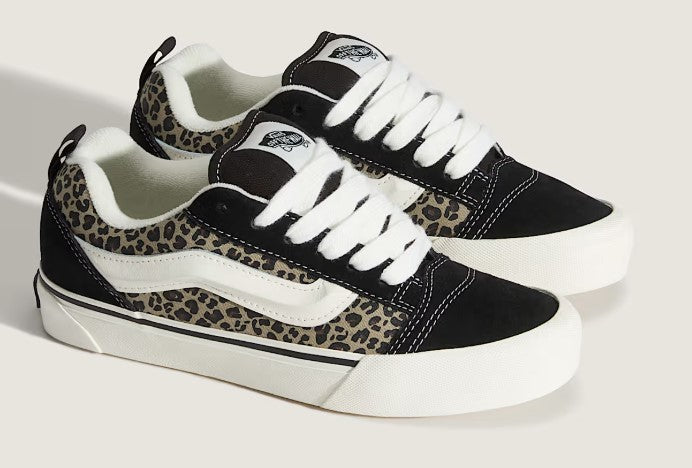 Vans Knu Skool Schuh - Black Leopard