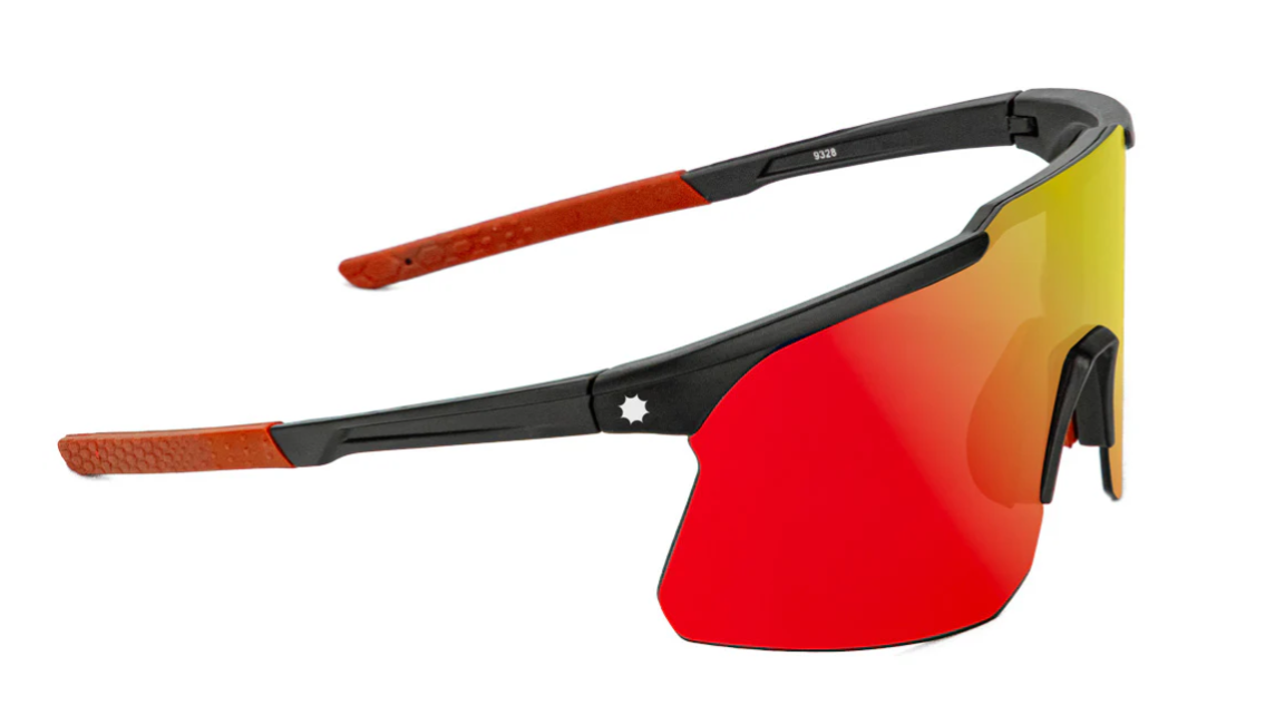 Glassy Brille Sunglass Cooper - Black Red
