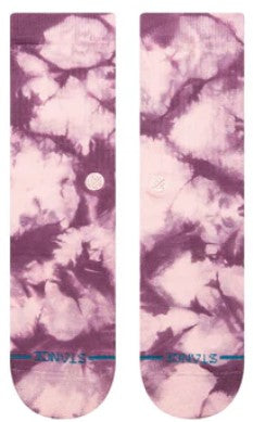 Stance TIED UP CREW SOCKEN Rose