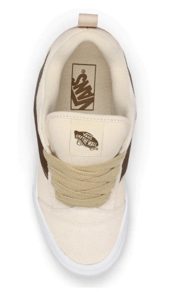 Vans Knu Skool Fat Lace Shoe - Creme Brule