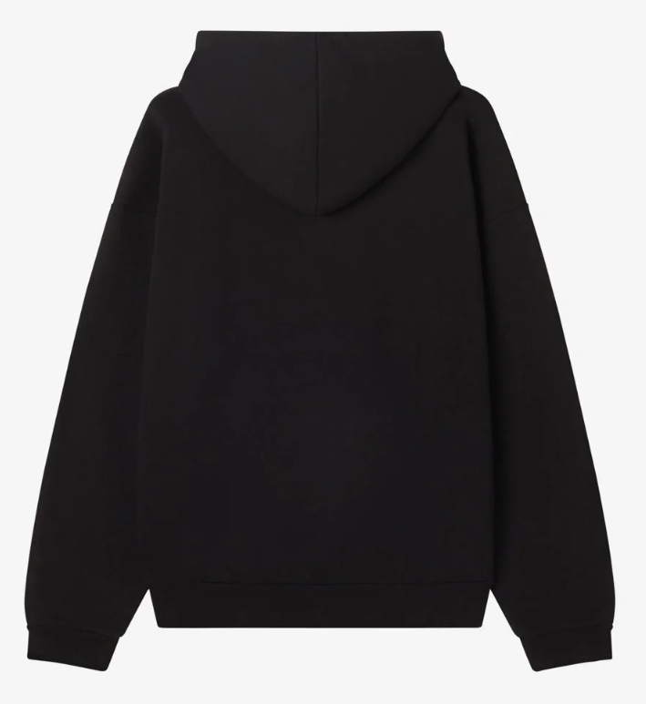 Obey Collegiate II Extra heavyweight OVERSIZE HOOD - Black