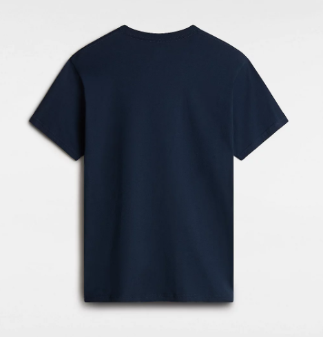 Vans LEFT CHEST LOGO T-SHIRT - Navy / White
