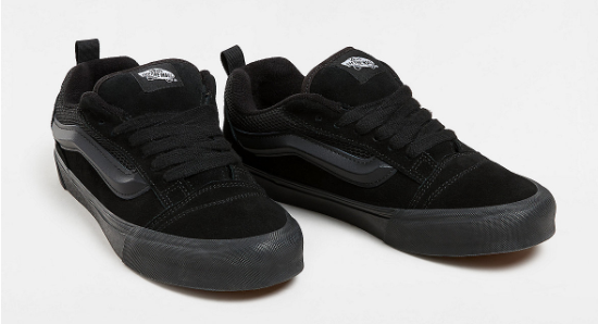 Vans Knu Skool Shoe - Black / Black