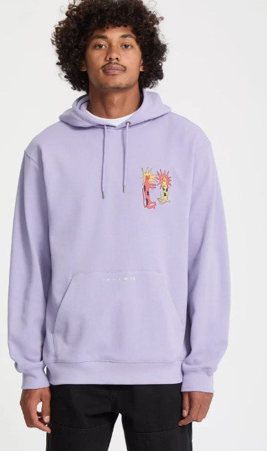 Volcom Longo Cats Hoodie - Purple Ash
