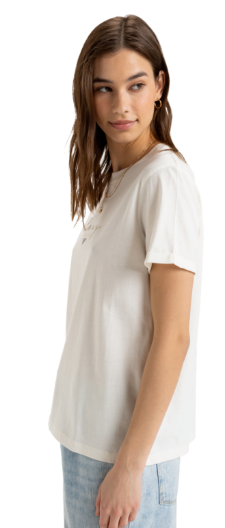 Roxy Noon Ocean T-Shirt - Egret (WBS0)